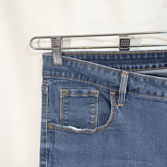 Old Navy‎ Plus Size 20 Jeans Blue Mid Rise Rockstar Skinny Cotton Stretch 833 - Picture 6 of 10